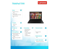 Lenovo ThinkPad T590 i7-8565U/16GB/512GB SSD/GeForce MX250/15.6''/W - 1464380 - zdjęcie 8